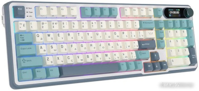 Клавиатура Royal Kludge RK-S98 RGB Light Cloud (RK Chartreuse) 