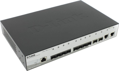Управляемый коммутатор 2-го уровня D-Link DGS-1210-12TS/ME/B1A