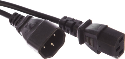 Кабель Telecom TP020-1.8-BK IEC-320-C13/C14 (1.8 м, черный) 
