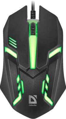 Мышь Defender Cyber MB-560L (черный) 
