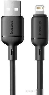 Baseus Silky Series Fast Charging Cable USB Type-A - Lightning (2 м, черный) 