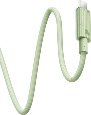 Кабель Baseus Habitat Series Fast Charging Cable 100W USB Type-C - USB Type-C (2 м, зеленый) 