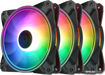 Набор вентиляторов DeepCool CF120 Plus DP-F12-AR-CF120P-3P 