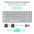 Клавиатура Royal Kludge RK84 RGB (белый, RK Brown) 