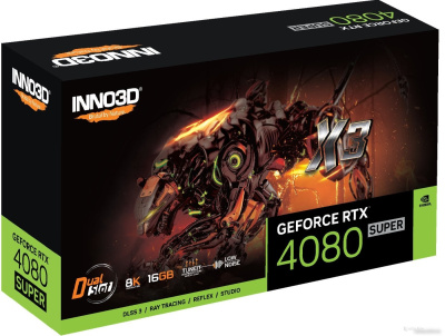 Видеокарта Inno3D GeForce RTX 4080 Super X3 N408S3-166X-18703552 