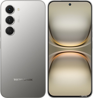 Телефон Tecno Spark 40 Pro 8GB/256GB (лунный титановый) 