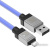 Кабель Baseus CoolPlay Series Fast Charging Data Cable 2.4A USB Type-A - Lightning (1 м, синий) Кабель Baseus CoolPlay Series Fast Charging Data Cable 2.4A USB Type-A - Lightning (1 м, синий)