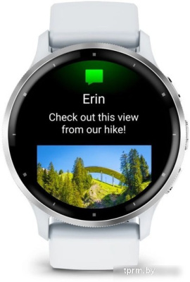 Garmin Venu 3 (белый, с силиконовым ремешком) 