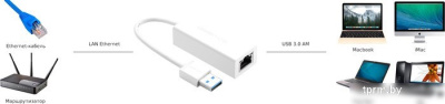Сетевой адаптер Ugreen UG-20255 