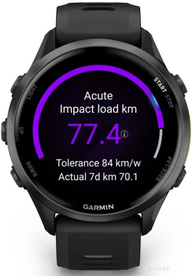 Garmin Forerunner 970 47 мм (темно-серый/серый) 