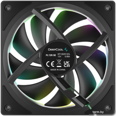 Вентилятор для корпуса DeepCool FL12R SE R-FL12RSE-BKAPN1-G 