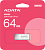 USB Flash ADATA UR350 64GB UR350-64G-RSR/BG (серебристый/коричневый) 