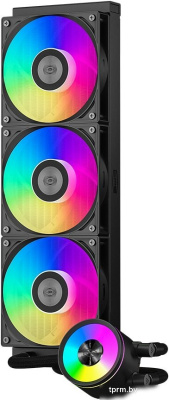 Система жидкостного охлаждения для процессора PCCooler DA360 Pro ARGB (черный) 