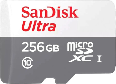 Карта памяти SanDisk Ultra microSDXC SDSQUNR-256G-GN3MN 256GB 