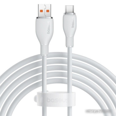 Кабель Baseus Pudding Series USB Type-A - USB Type-C (2 м, белый) 