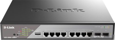 Управляемый коммутатор 2-го уровня D-Link DSS-200G-10MPP/A1A