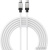 Кабель Baseus CoolPlay Series Fast Charging Cable 100W USB Type-C - USB Type-C (2 м, белый) Кабель Baseus CoolPlay Series Fast Charging Cable 100W USB Type-C - USB Type-C (2 м, белый)