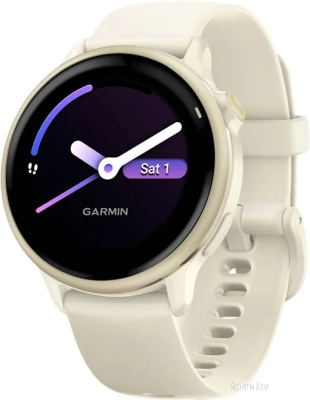 Умные часы Garmin Vivoactive 6 (лунное золото) 