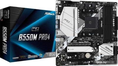 Материнская плата ASRock B550M Pro4  Материнская плата ASRock B550M Pro4