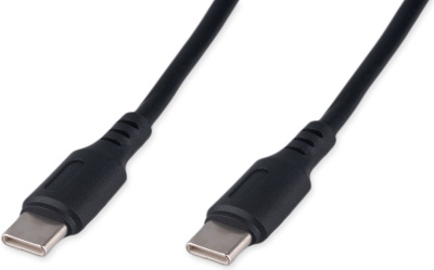 Кабель Cablexpert USB Type-C - USB Type-C CC-USB2-CMCM-100-1M (1 м, черный) 