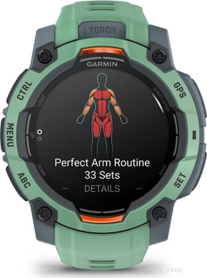 Garmin Instinct 3 45 мм (зеленый) 