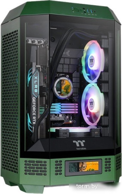 Корпус Thermaltake The Tower 300 Racing Green CA-1Y4-00SCWN-00 
