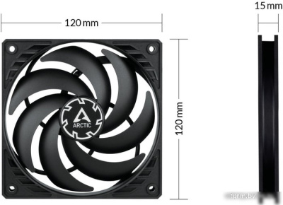 Вентилятор для корпуса Arctic P12 Slim PWM PST ACFAN00187A 