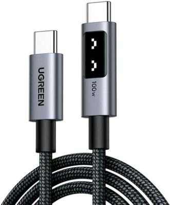 Кабель Ugreen L509 45612 USB Type-C - USB Type-C (0.5 м, серый)