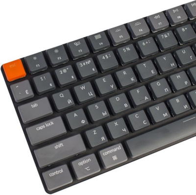 Клавиатура Keychron K3 Wireless V2 RGB K3-B1 (Gateron G Pro Red) 