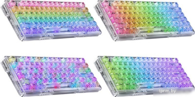 Клавиатура Redragon Elf Pro (прозрачный/белый) 