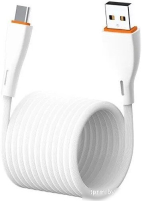 Кабель EOFE AC21 USB Type-A - USB Type-C (1 м, белый) 