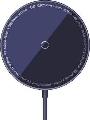 Беспроводное зарядное Baseus Simple Mini3 Magnetic Wireless Charger 15W CCJJ040205 
