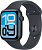 Apple Watch SE 3 44 мм (алюминиевый корпус, полуночный/полуночный, спортивный силиконовый ремешок S/M) 