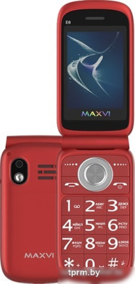 Мобильный телефон Maxvi E6 (красный) 