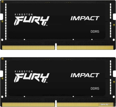 Kingston FURY Impact 2x16 ГБ DDR5 5600МГц KF556S40IBK2-32 