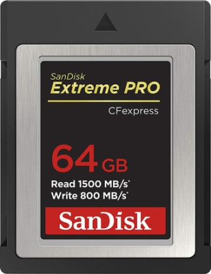 Карта памяти SanDisk Extreme Pro SDCFE-064G-GN4NN CFexpress Type B 64GB