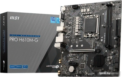 Материнская плата MSI Pro H610M-G 