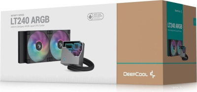 Жидкостное охлаждение для процессора DeepCool LT240 BK ARGB R-LT240-BKAMNC-G-1 