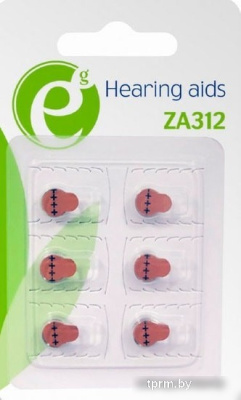 Батарейки EnerGenie ZA312 6 шт EG-BA-ZA312-01 