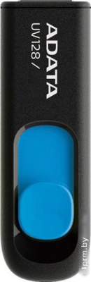 USB Flash A-Data DashDrive UV128 Black/Blue 128GB (AUV128-128G-RBE) 
