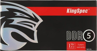 Оперативная память KingSpec 16ГБ DDR5 SODIMM 5600 МГц KS5600D5N11016G 