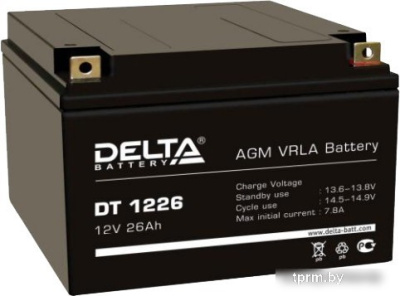 Аккумулятор для ИБП Delta DT 1226 (12В/26 А·ч) 