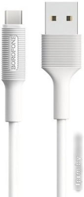 Кабель Borofone BX1 Type-C 1 м (белый) 