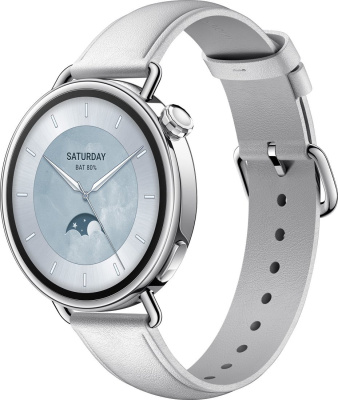 Умные часы Xiaomi Watch S4 41mm (белый, международная версия) 