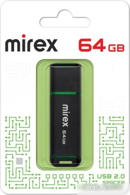 USB Flash Mirex Color Blade Spacer 2.0 64GB 13600-FMUSBK64 