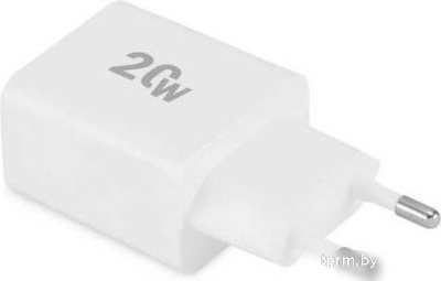 Сетевое зарядное Digma DGW2D (белый) 