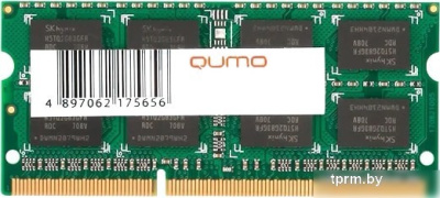 QUMO 8GB DDR3 SODIMM PC3-12800 QUM3S-8G1600C11L 