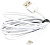 Кабель Sipl PKU23 USB Type-A - Lightning (0.9 м, белый) 