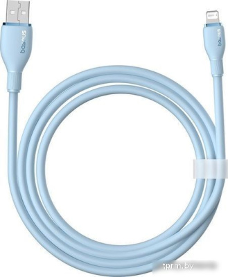 Кабель Baseus Pudding Series USB Type-A - Lightning (1.2 м, голубой) 