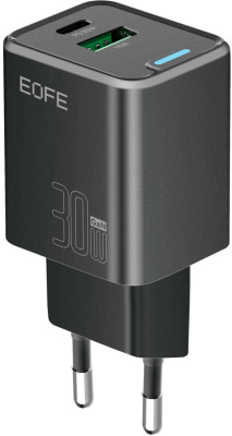 Сетевое зарядное EOFE E306 (черный)